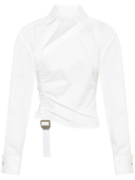 Asimetriška marškiniai Dion Lee balta