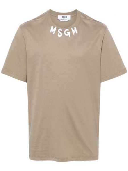 T-shirt Msgm grøn