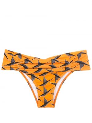 Drapírozott bikini Lygia & Nanny narancsszínű
