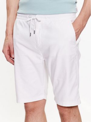 Kratke hlače bootcut Guess bijela