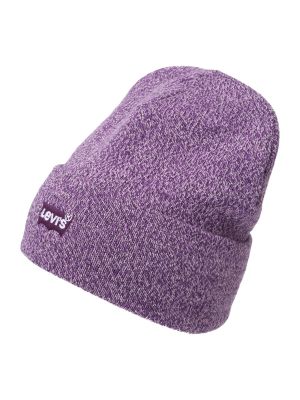 Megztas kepurė Levi's® violetinė