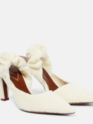 Sandály s otevřenou patou Zimmermann bílé
