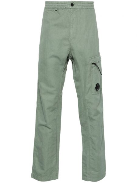 Ravne hlače C.p. Company zelena