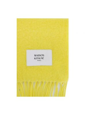 Szal Maison Kitsune żółta