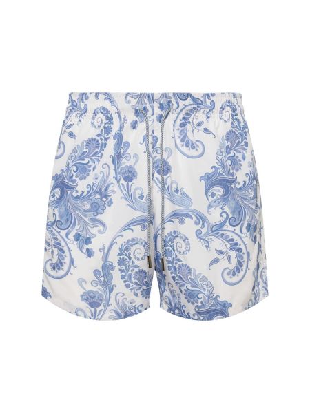 Shorts med mönster Etro blå