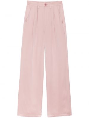 Volné kalhoty Anine Bing - růžová