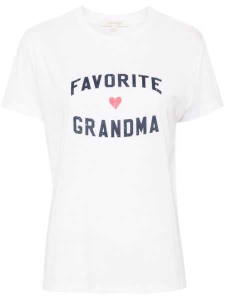 T-shirt Favorite Daughter hvid