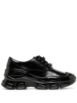 Pantofi oxford din piele Simone Rocha negru