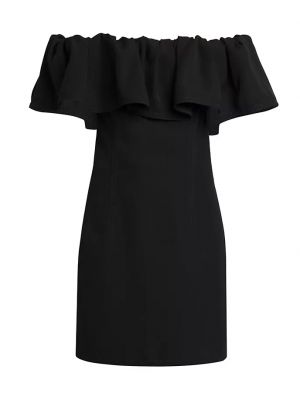 Платье мини Bottega Veneta черное