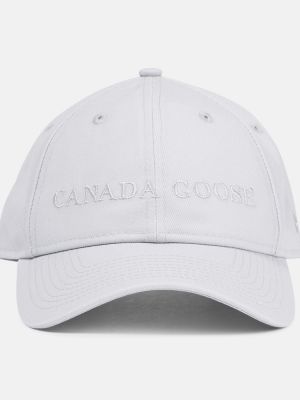 Șapcă cu broderie Canada Goose albastru