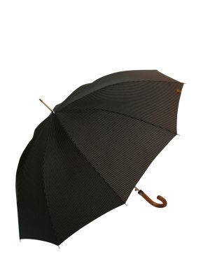 Paraguas con estampado M&p negro