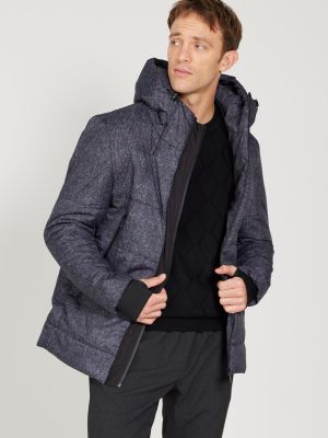 Kabát s kapucí Altinyildiz Classics šedý
