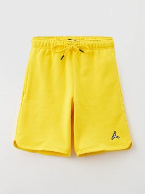 Спортивные шорты Jordan, желтые