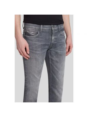 Vaqueros skinny slim fit 7 For All Mankind gris