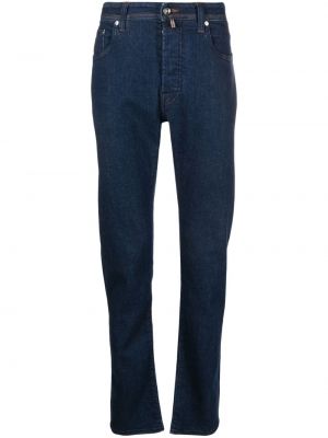 Low waist straight jeans Jacob Cohën blau