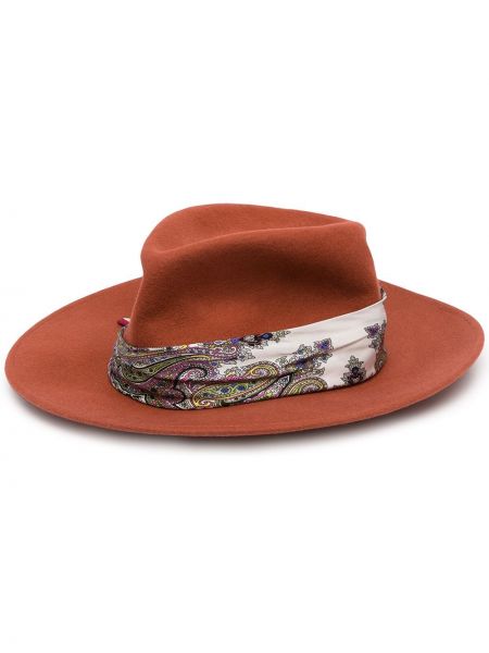 Sombrero Etro marrón