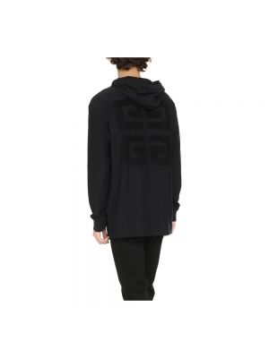 Sudadera con capucha de algodón Givenchy negro