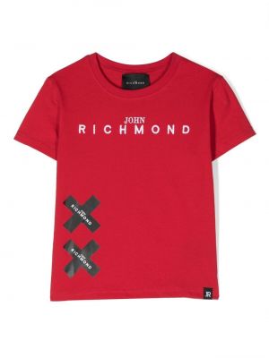 T-shirt för tjejer John Richmond Junior röd