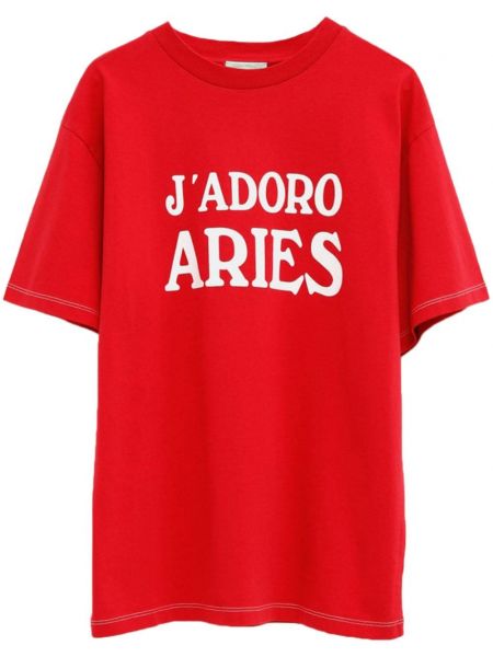 Βαμβακερή μπλούζα με σχέδιο Aries