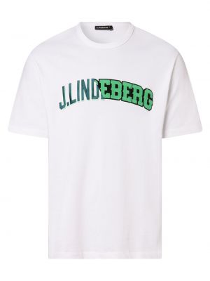 Koszulka bawełniana J.lindeberg biała