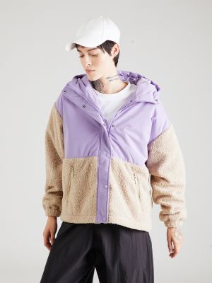 Veste mi-saison en laine Mazine violet