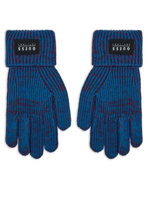 Ръкавици Guess синьо