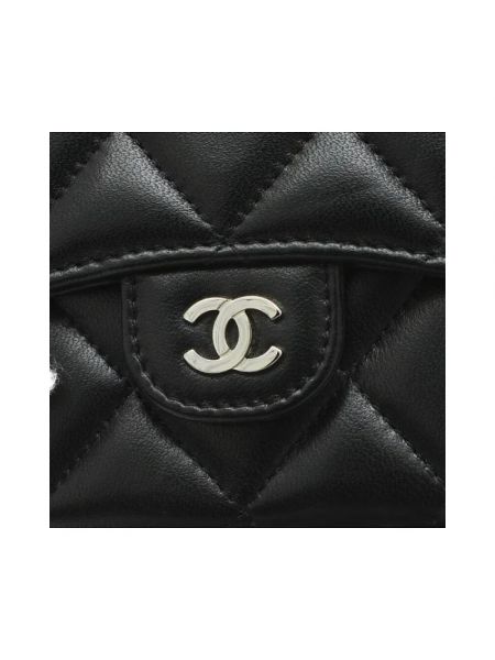 Body de cuero Chanel Vintage negro