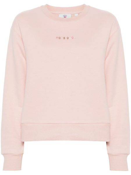 Siuvinėtas džemperis Rossignol rožinė