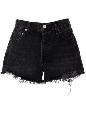 Jeans-shorts Agolde svart