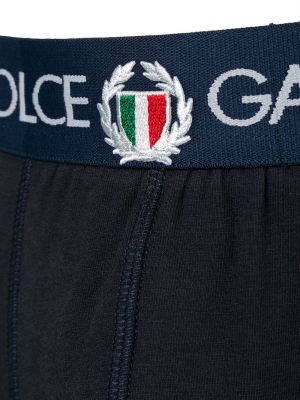 Přiléhavé boxerky Dolce & Gabbana modré