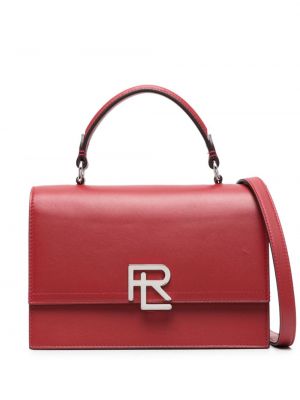 Leder shopper handtasche Ralph Lauren Collection