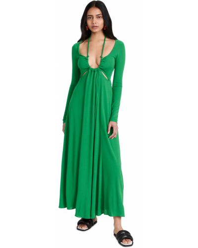 Šaty Proenza Schouler, zelená