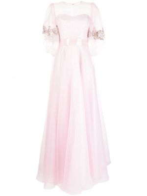 Puderrosa klänning Jenny Packham rosa