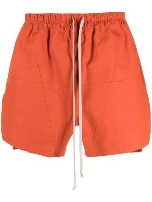 Bomull shorts Rick Owens oransje