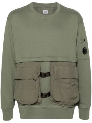 Medvilninis džemperis C.p. Company žalia