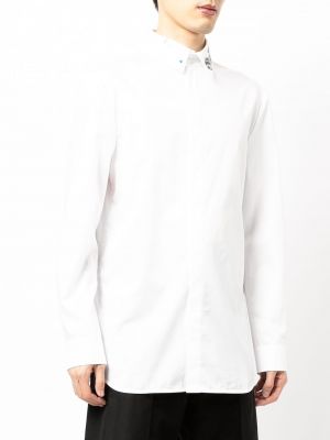 Bavlněná košile Shiatzy Chen bílá
