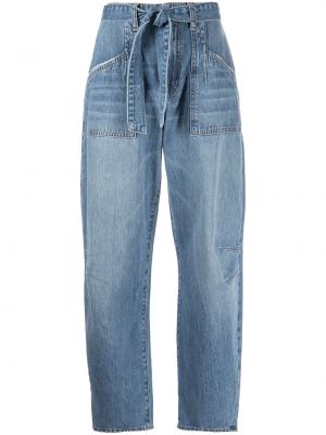 Pantaloni Jonathan Simkhai Standard - Albastru