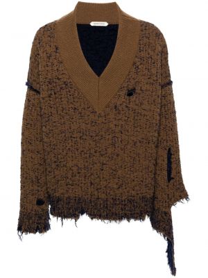 Sweter z dekoltem w serek Namacheko
