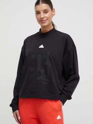 Bluză cu imagine cu croială lejeră Adidas