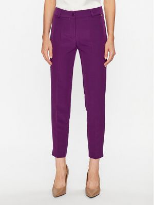 Kalhoty Maryley fialové