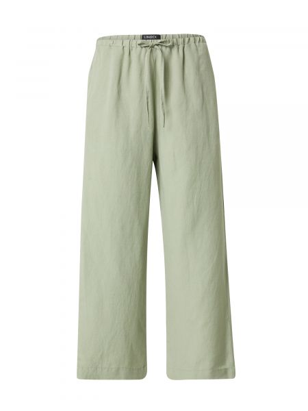 Pantalon en tissu Lindex vert