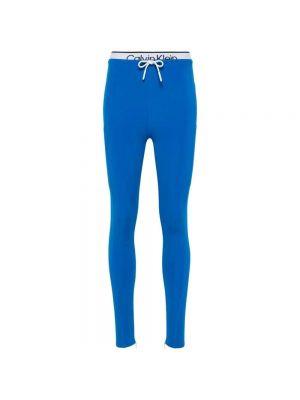 Spodnie sportowe Calvin Klein niebieskie