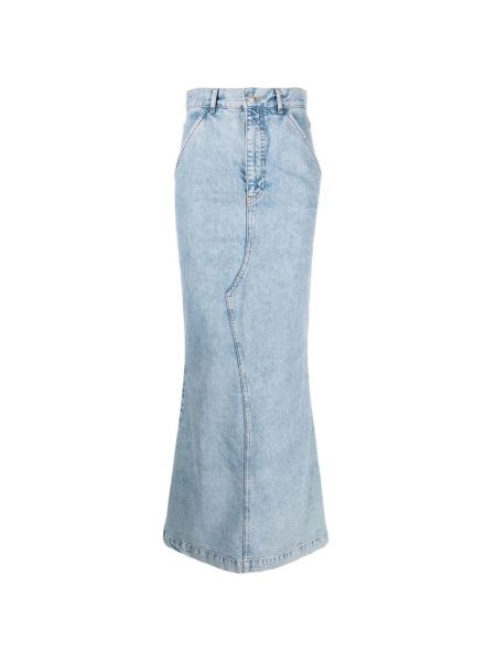 Spódnica jeansowa Moschino niebieska