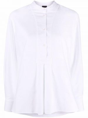 Βαμβακερή μπλούζα Aspesi λευκό