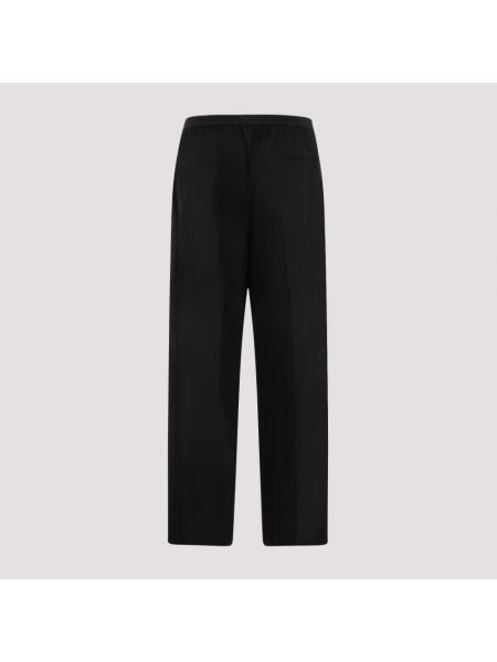 Pantalones de lana Balenciaga negro