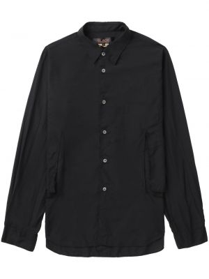 Košile s dírami Black Comme Des Garçons černá