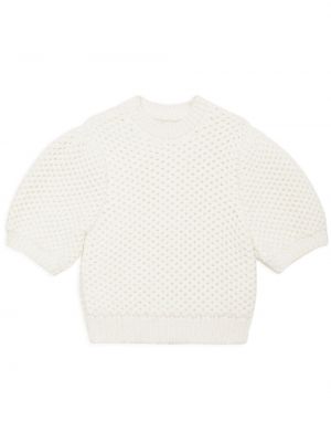Пуловер Anine Bing бяло
