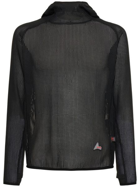 Tinklinis džemperis su gobtuvu Roa juoda