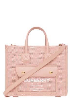 Сумка шоппер Burberry розовая