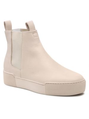 Chelsea boots Högl beige